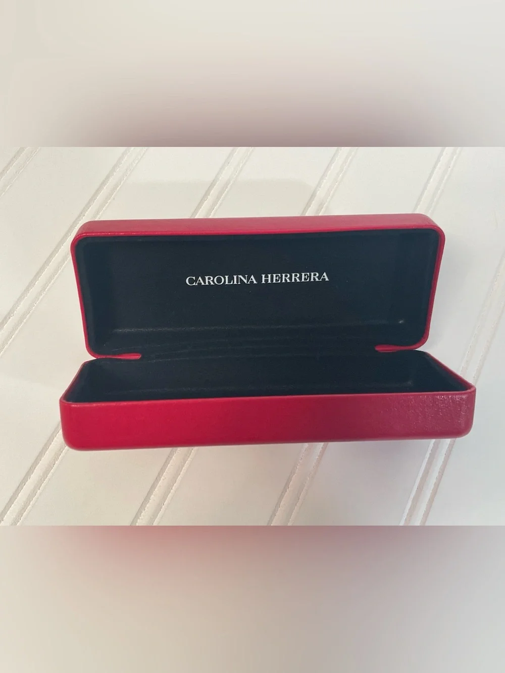 Red Carolina Herrera Eyeglass Case